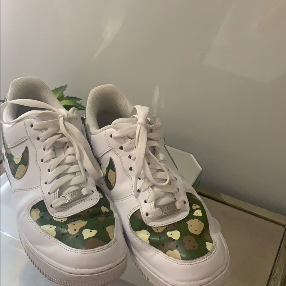 Air Force 1’s CUSTOM CAMO PRINT